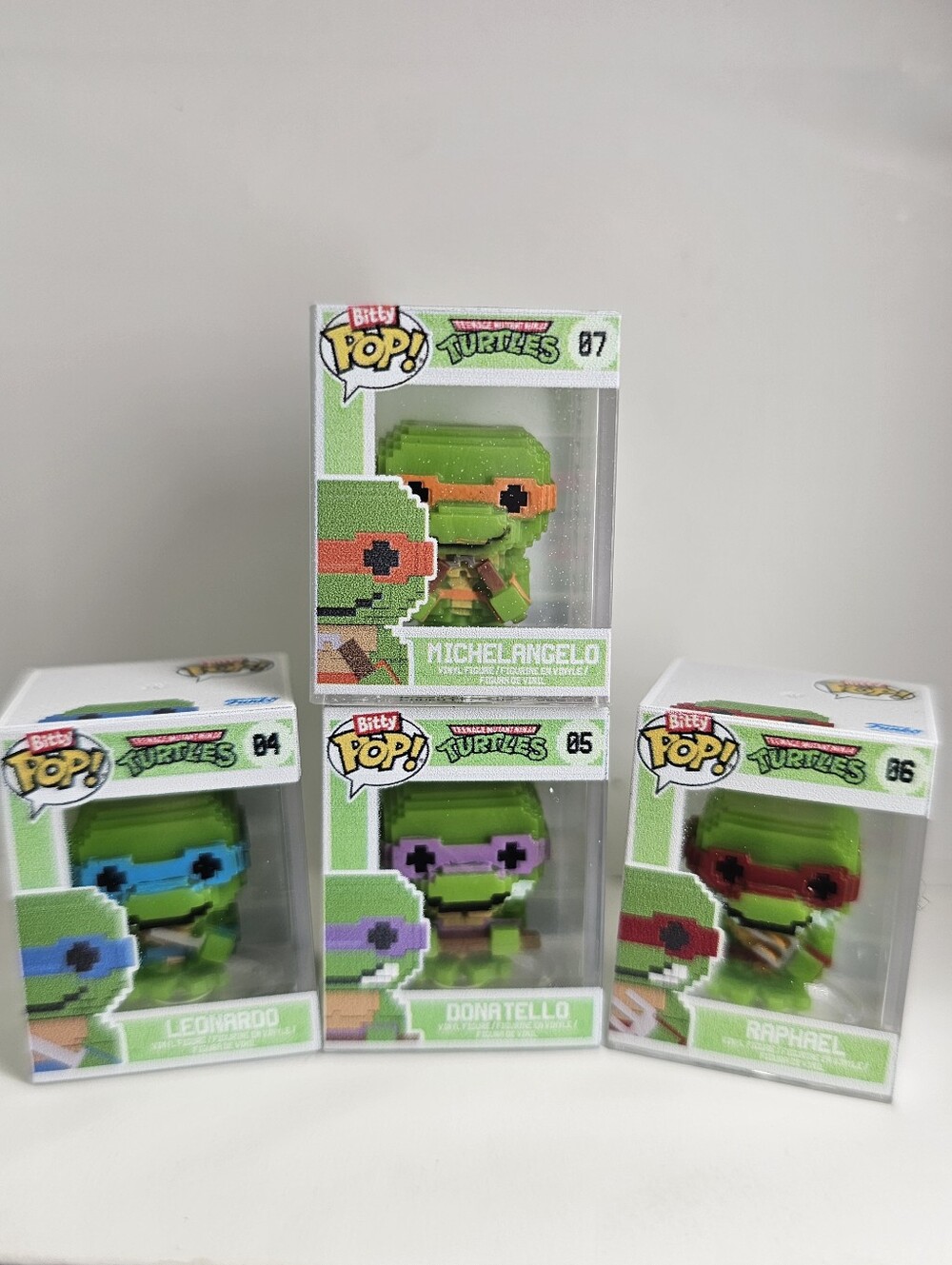 BITTY POP! TEENAGE MUTANT NINJA TURTLES 8-BIT BUNDLE